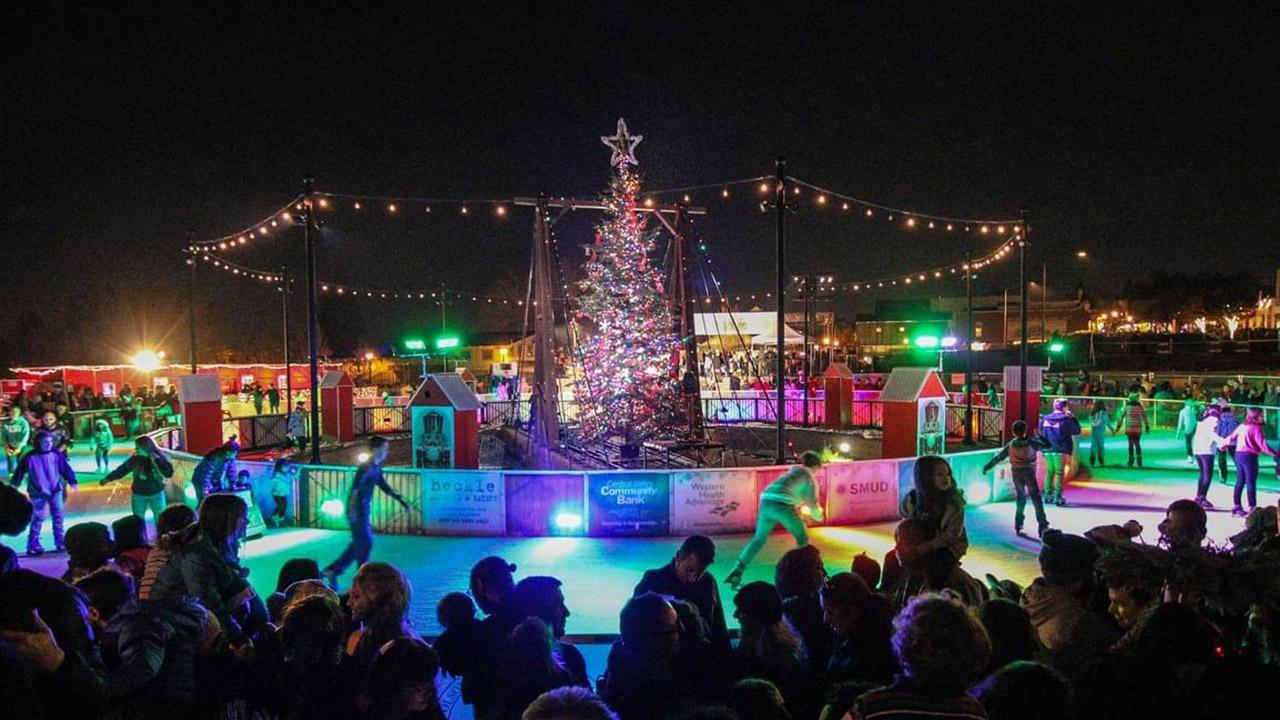 Folsom Historic District Ice Rink